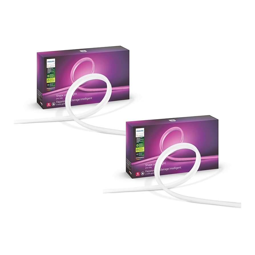 Philips Hue ライトリボンとブリッジ Amazon.com: Philips Hue (1) 6-Foot Smart LED Light Strip